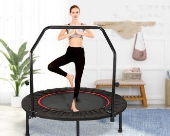 Children's Trampoline Exercise Bed Indoor Home Adult Sports (Option: Adult-48inch 122cm Plus handrail)