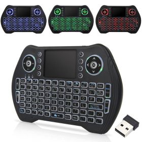 Mini 2.4G Flymouse Wireless Keyboard (Option: Backlit Lithium Battery)