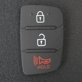 3-key 4-key Car Key Button Leather Case (Option: Hyundai 21 Horn Key)