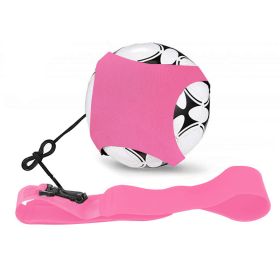 Football Juggling Belt Auxiliary Belt High Resilience (Option: Pink 4 Corners-Average Size)