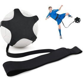 Football Juggling Belt Auxiliary Belt High Resilience (Option: All Black 5 Corners-Average Size)