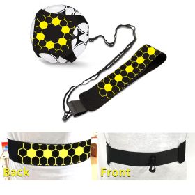 Football Juggling Belt Auxiliary Belt High Resilience (Option: Hexagonal Printing 4 Corners-Average Size)