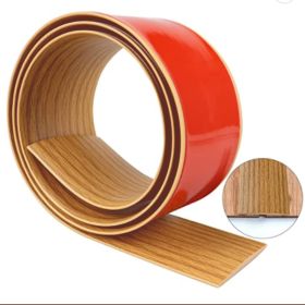 Floor Transition Cover Strip Self-adhesive Decorative Strip (Option: Yellow Oak-5CM Width 100CM)